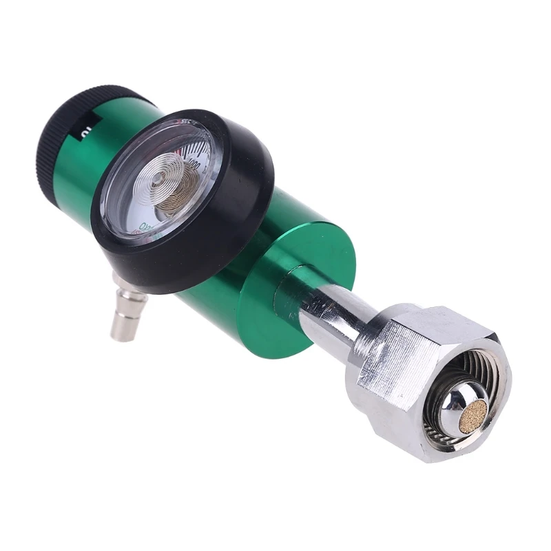 DISS/Barb 3000psi CGA540 Oxygen Pressure Regulator Oxygen Inhaler Flowmeter Cylinder Flow Meter for Hospital Clinics A0KF flow meter