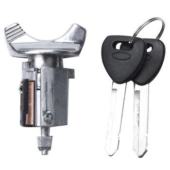 

Ignition Lock Cylinder with Key for Ford Lincoln Mercury Models with Black Bezel