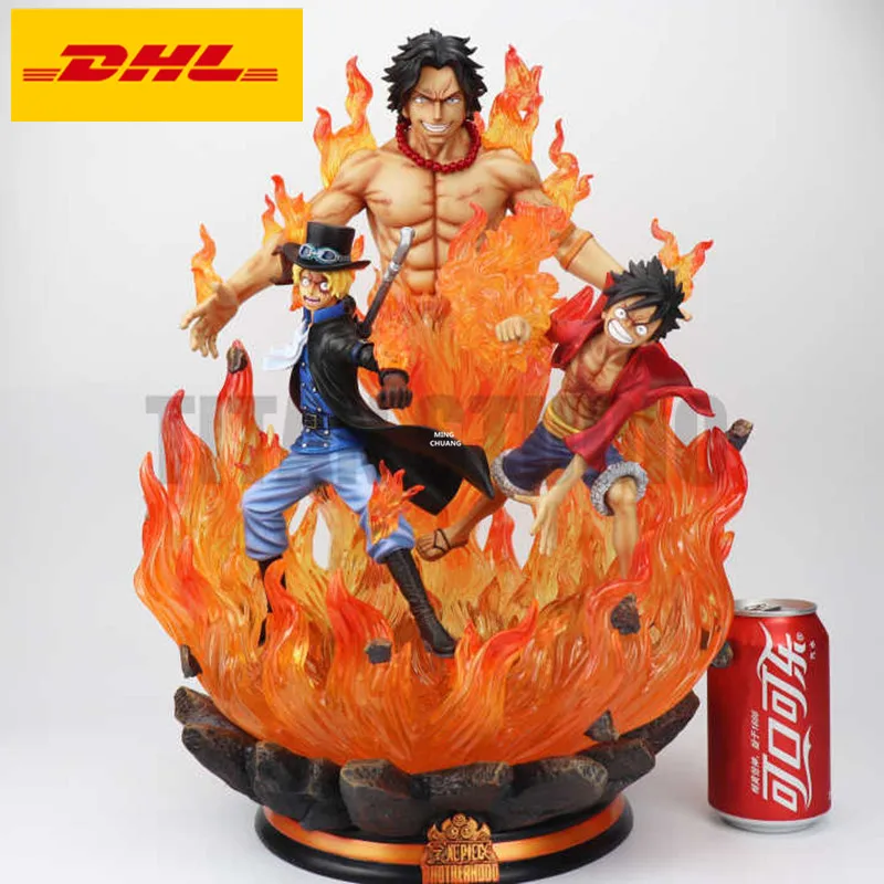 Статуя сабо-бюст Portgas D сплошная 18 дюймов Ace Monkey D.Luffy полноразмерный портрет со