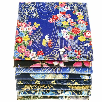 

8pcs/lot,100x150 Midnight Blue,PrintTwill Cotton Fabric,Patchwork Cloth,DIY Sewing&Quilting Fat Quarters Material For Baby&Child