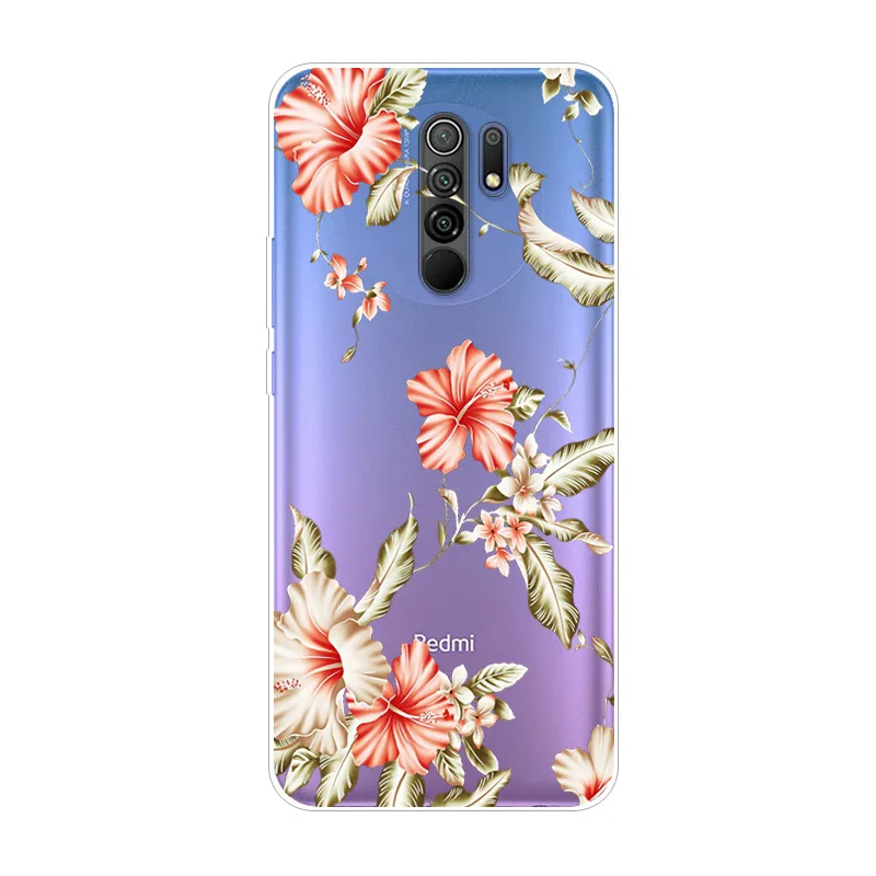 For Coque Redmi 9 Case Transparent Soft TPU silicon Phone Cover For Xiaomi Redmi 9 Case Redmi9 Clear Fundas For Redmi 9 6.53" phone cases for xiaomi Cases For Xiaomi