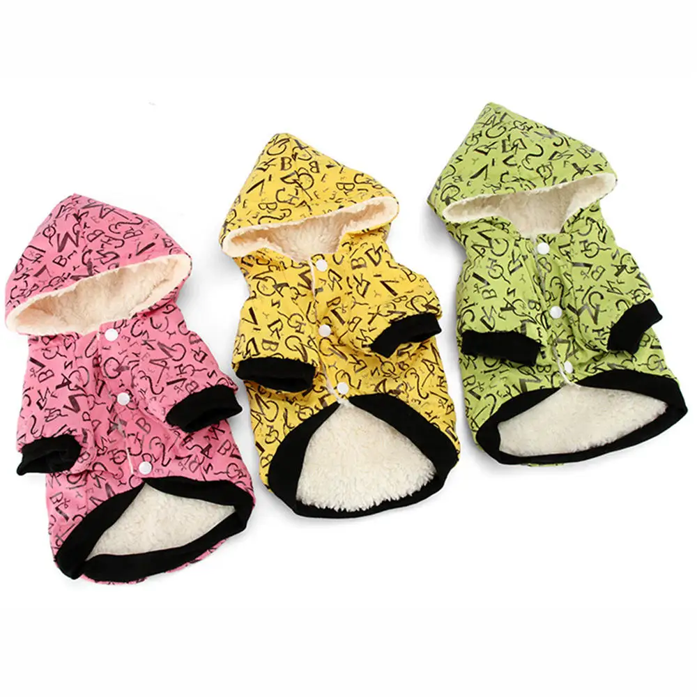 5 Colors Pet Dog Coats Clothes Soft Winter Warm Dog  Jackets For Small Dogs Chihuahua Clothing Puppy Coat Jacket Pets Products (2)