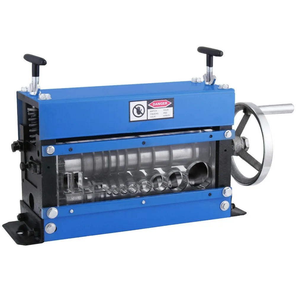 Máquina de Descascamento de Fio de Cobre Ferramenta de Descascador de Cabo de Sucata Automática de Metal Reciclar 4 Feixe de cabos
