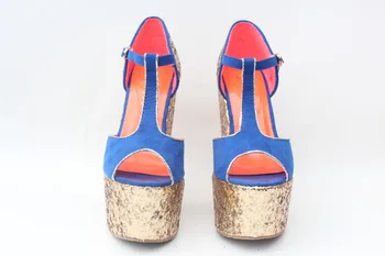

2020 summer fashion new high-heeled sandals women's shoes platform large size