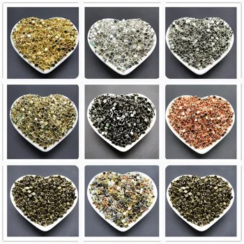 

200pcs 4mm Acrylic Plated CCB Square Loose Beads for Jewelry DIY Bracelet Necklace