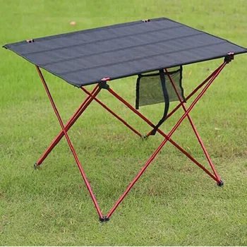 Tavolo da campeggio portatile Tavolo pieghevole in tessuto pieghevole in lega da picnic