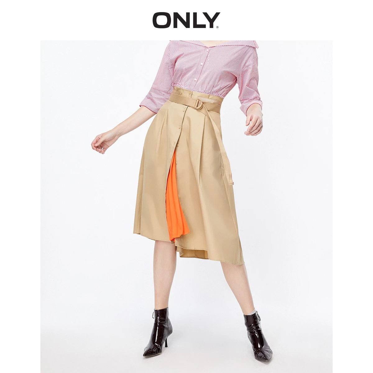 Mid length a line skirt Clearance