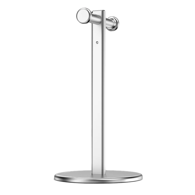 JIUSHARK Headphone Stand Aluminum Alloy Desktop Double Storage Earphone Hanger with Bottom Cushion Suitable for Head Phones