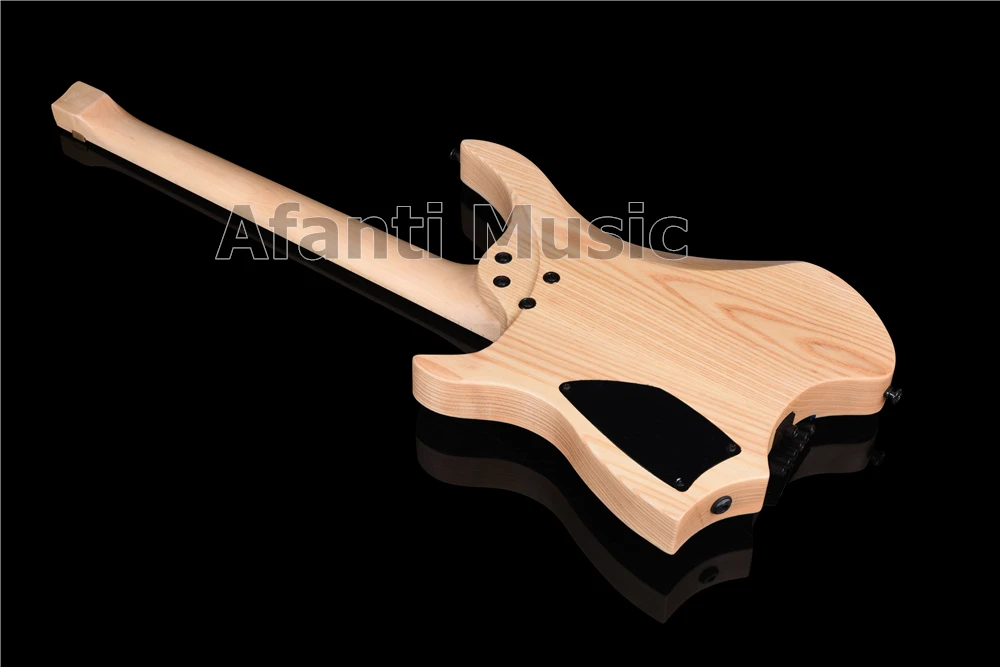 Afanti музыкальная фабрика Безголовый стиль Ash Body Электрогитара(AWT-730