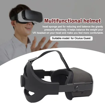 

With Head Strap Practical Relieve Squeeze VR Headrest Helmet Upgrade Ergonomic Accessories Pad Balance Weight For Oculus Quest