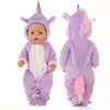 Suit+Shoes Dolls Outfit For 17 inch 43cm Baby Doll Cute Jumpers Rompers Doll Clothes 4