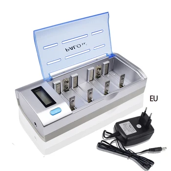 

PALO LCD AA AAA SC C D rechargeable battery charger quick charger for 1.2V aa aaa sc c d size battey or 9V nimh nicd battery