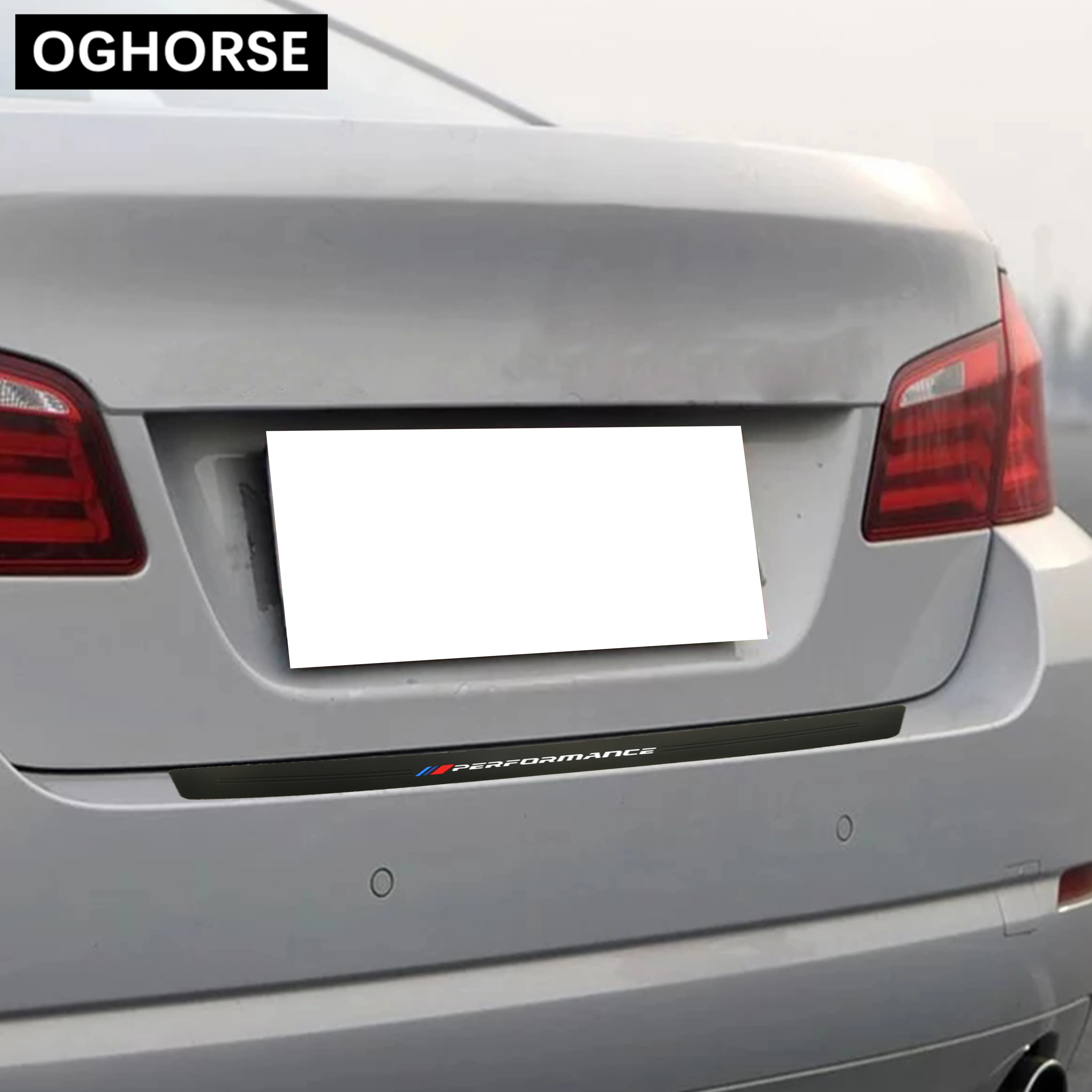 Rubber Car Rear Bumper Trim Guard Plate Protector Sticker Cover For BMW F20 F45 F30 F32 G30 F10 G32 F01 G12 Z4 X1 X3 X4 X5 X6 X7