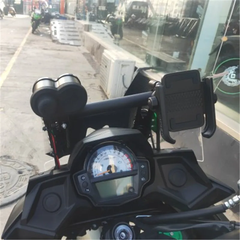 Быстрая держатель мобильного телефона для мотоцикла KAWASAKI Versys 650 KLE650 Versys650 велосипедный стенд