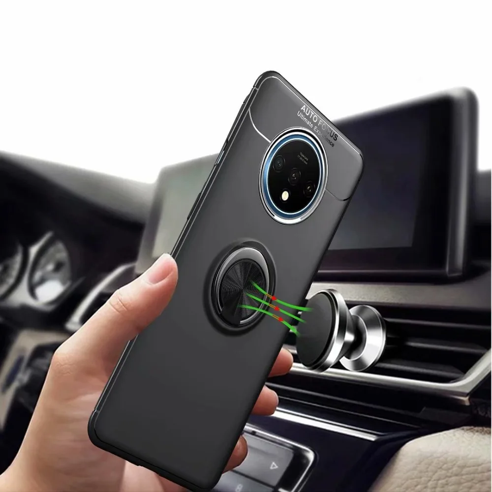 Чехол Realme X2 Pro с кольцом на 360 градусов, автомобильный Магнитный чехол для телефона Realme XT X2 X Lite 3 5 Pro, чехол-бампер
