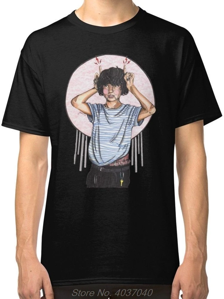 Новый увлажняющим эффектом марки The Finn Wolfhard рисунок мужской черный логотип