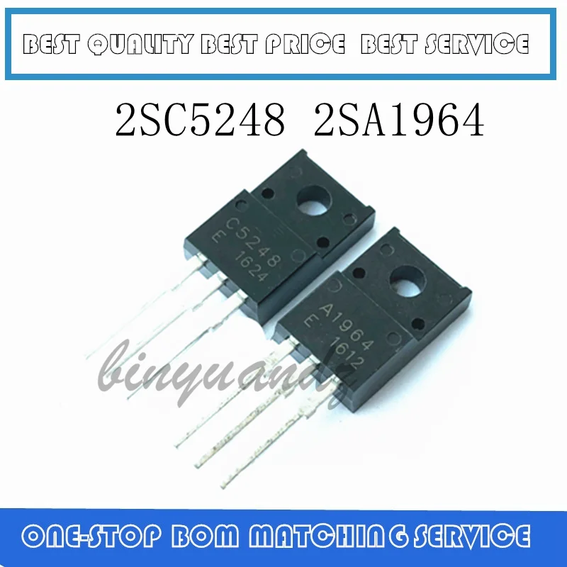 

2SA1964 2SC5248 A1964 C5248 TO-200F новый оригинальный