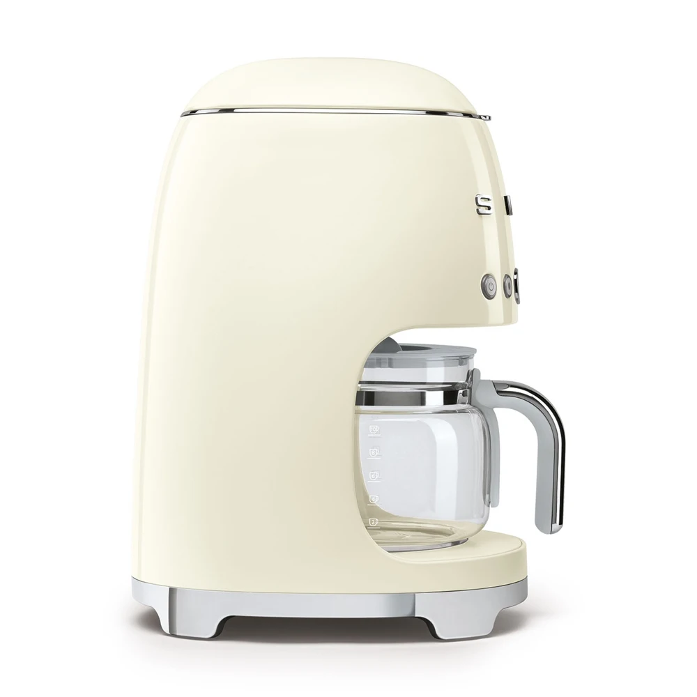 Drip coffee maker SMEG DCF02CREU cream 