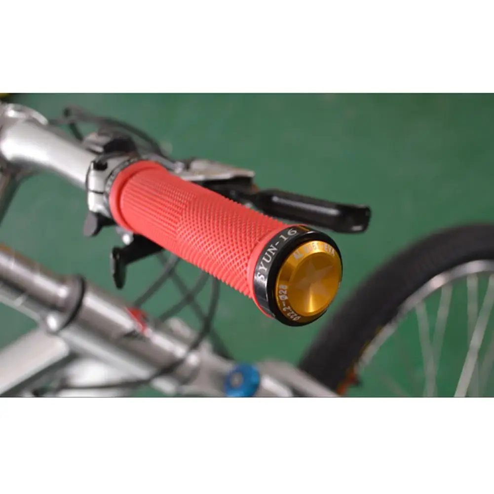1 Paio Lega di Alluminio per Bici Manubrio per Bicicletta Maniglia per Impugnatura Maniglia per Tappo Tappo per estremità Resistente Adatto per Mountain Bike Bicicletta DAUERHAFT Tappo per Manubrio 