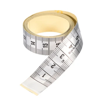 

uxcell Adhesive Backed Tape Measure 150cm Metric Measuring Tool for Tailor Sewing Handcraft Body Measurements and more
