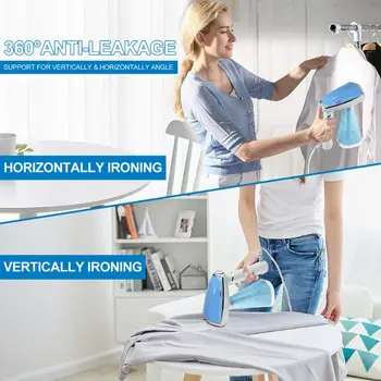 

Foldable handheld ironing machine handheld steamer wrinkle remover for fast heating of clothes