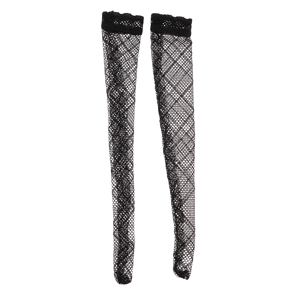 1/6 Doll Stocking Socks Black Lace for 12