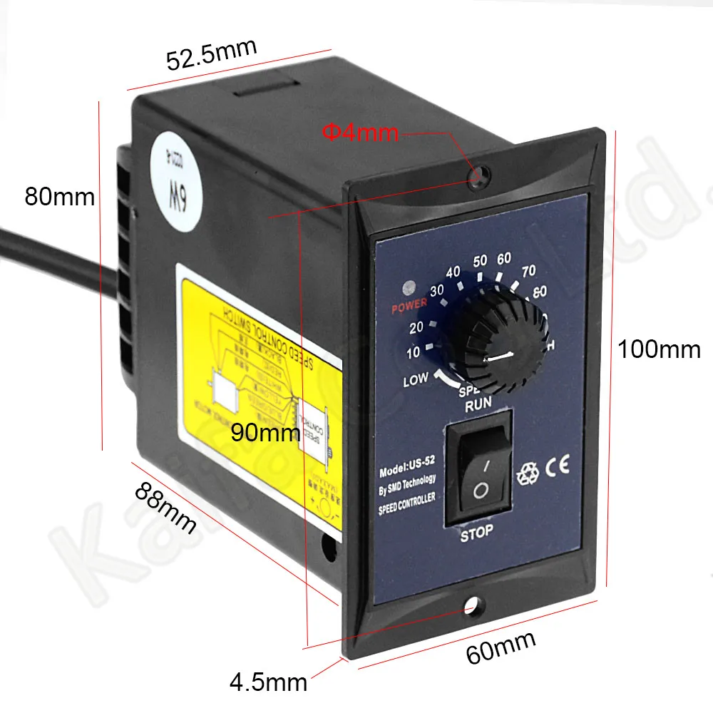 us 52 6w 25w 180w 250w 400w ac 01