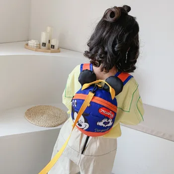 

Disney Children's schoolbag kindergarten boy girl backpack baby small schoolbag infant anti-lost backpack girl