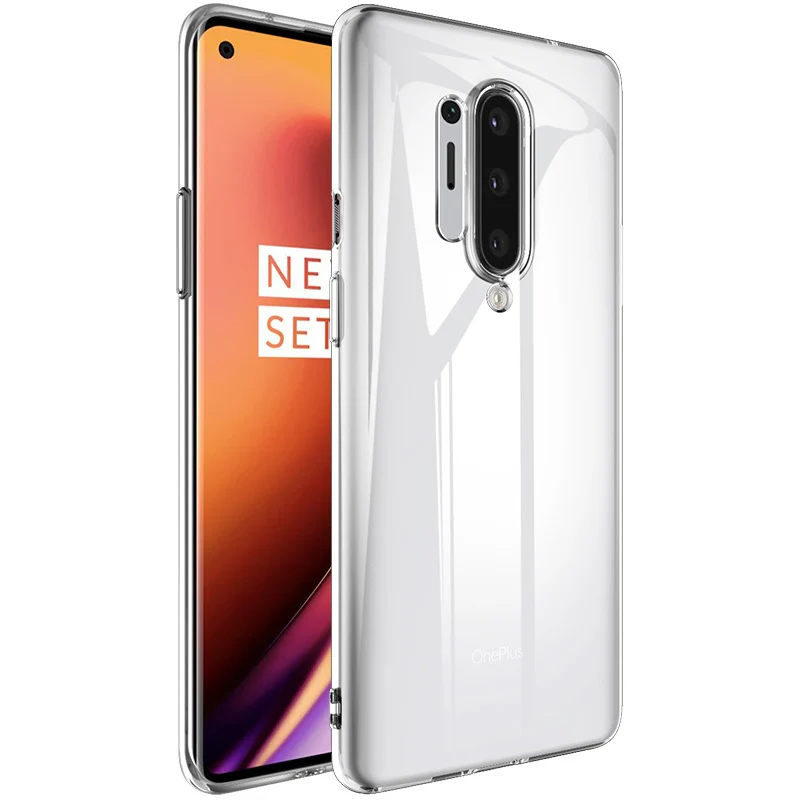 

For OnePlus 8 Pro Case Slim Soft Transparent High Clear TPU Phone Cases For OnePlus 8 One Plus 8 Pro