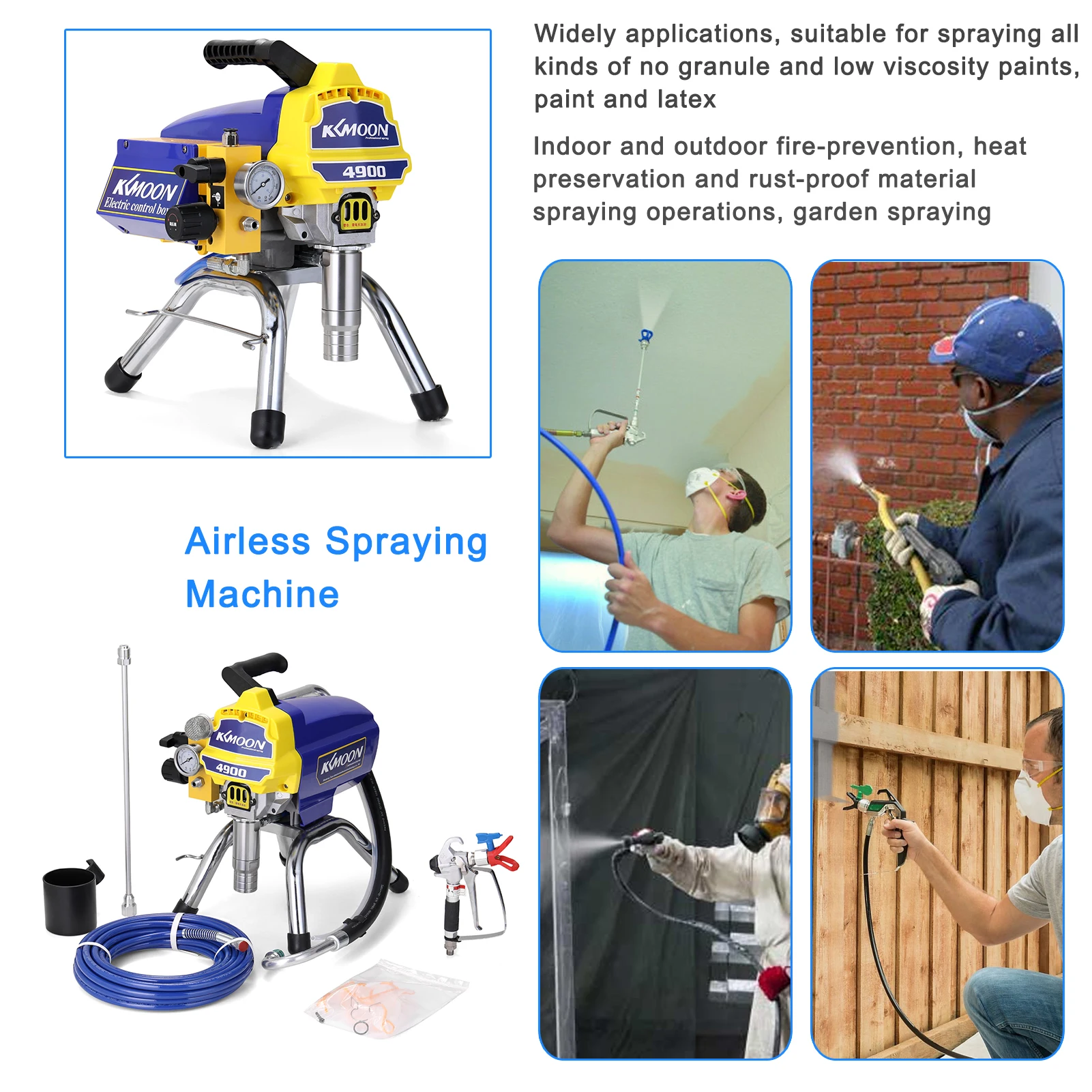 Indoor Wall Paint Sprayer Authorized Site