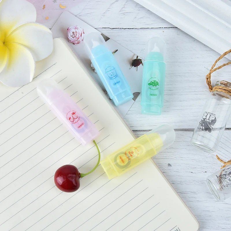 Press Lace Correction Tape Decorative Correction Tape Kawaii Animals Press Type Diary Stationery School Supply