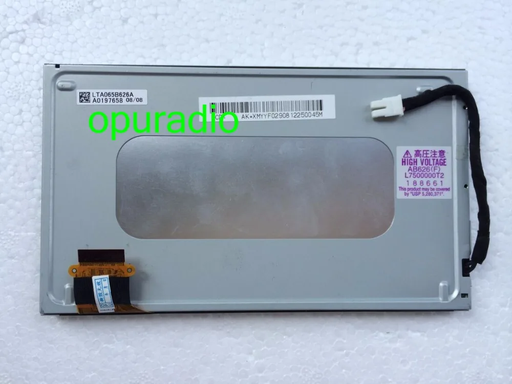 

Free shipping Original new 6.5inch LCD display LTA065B626A with touch screen for car DVD navigaiton radio GPS LCD modules