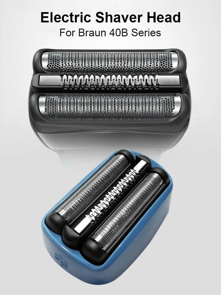 Electric Shaver Head Trimmer Razor Replacement Head Foil Screen for Braun 40B Series 5