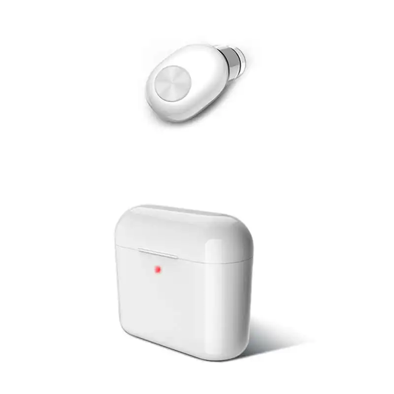 Invisible Wireless Mini Bluetooth Headset Wireless Mobile Phone With 700 Mah Portable Charging Box