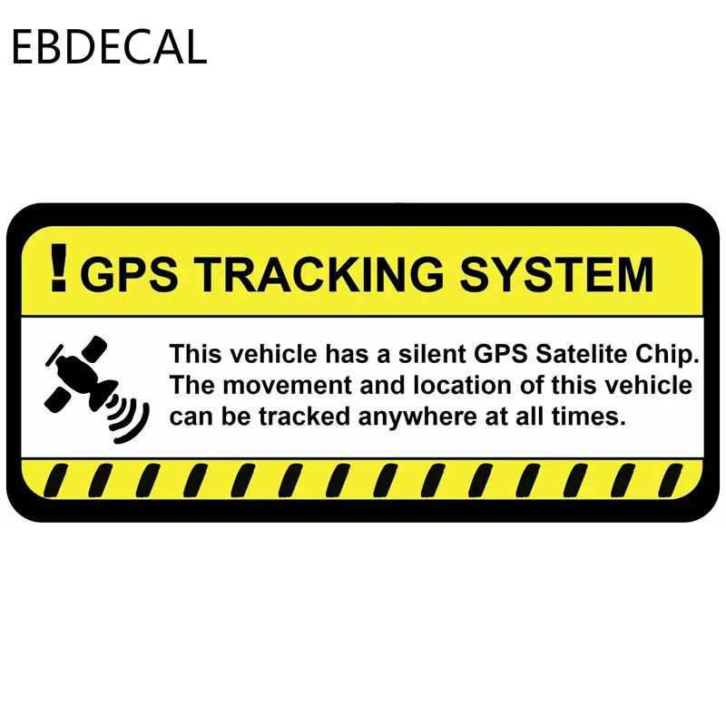 EBdecal GPS TRACKING SYSTEM Car Bumper Window Wall Suitcase Decal Sticker Decals DIY Decor CT8568 | Автомобили и мотоциклы