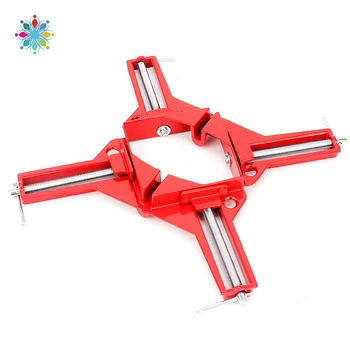 

4inch Multifunction 90 Degree Right Angle Clip Picture Frame Corner Clamp 100MM Mitre Clamps Corner Holder Woodworking Hand Tool