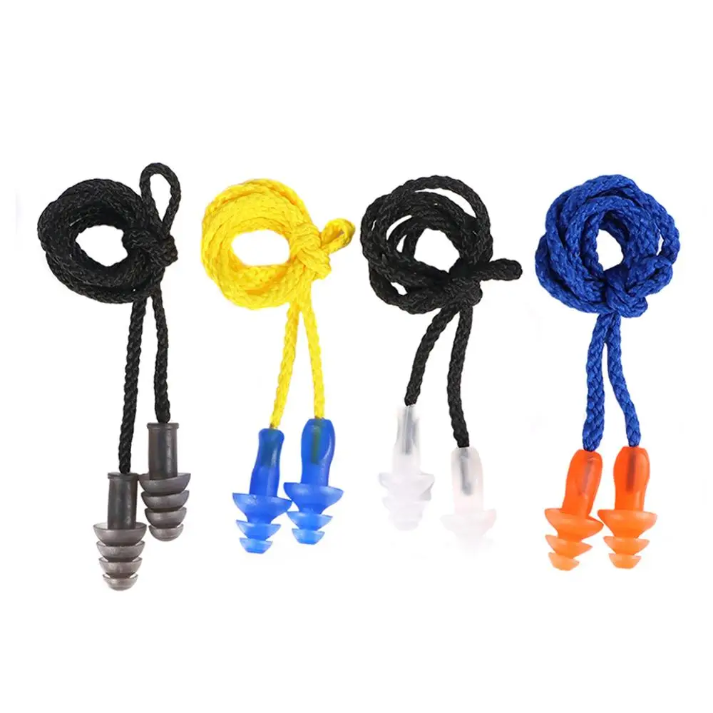 Soft Silicone Spiral Tree-shape Ear Plug Sleeping Travel Study Anti Noise Earplugs Hearing Protection Noise Reduction Ear Plugs