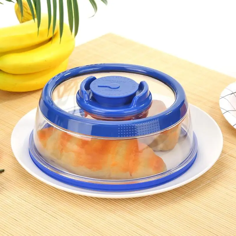 

Vacuum Food Sealer Cover Kitchen Instant Fresh Crisper Fruit Preservation Vacuum Food Wrap Bowl Cover Home Kitchen Tools