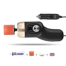 Pulidora eléctrica para coche, máquina pulidora de velocidad ajustable automática, Kit de herramientas de lijado y encerado, removedor de arañazos, herramientas de lavado pulidora