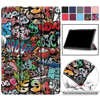 

Folio Magnet Cover Case For Huawei Mediapad M6 10.8 Case 2019 M6 Pro 10.8 VRD-AL09 Ultra Slim Stand Funda Cover Case