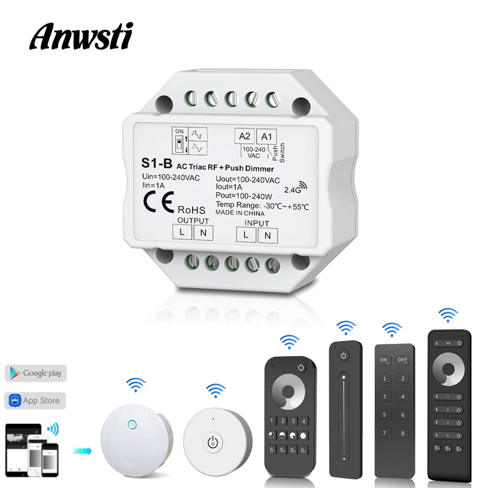 Dimmer Switch Led Lights | Dimmable Led Dimmer 220v | Wifi 220v - Led - Aliexpress