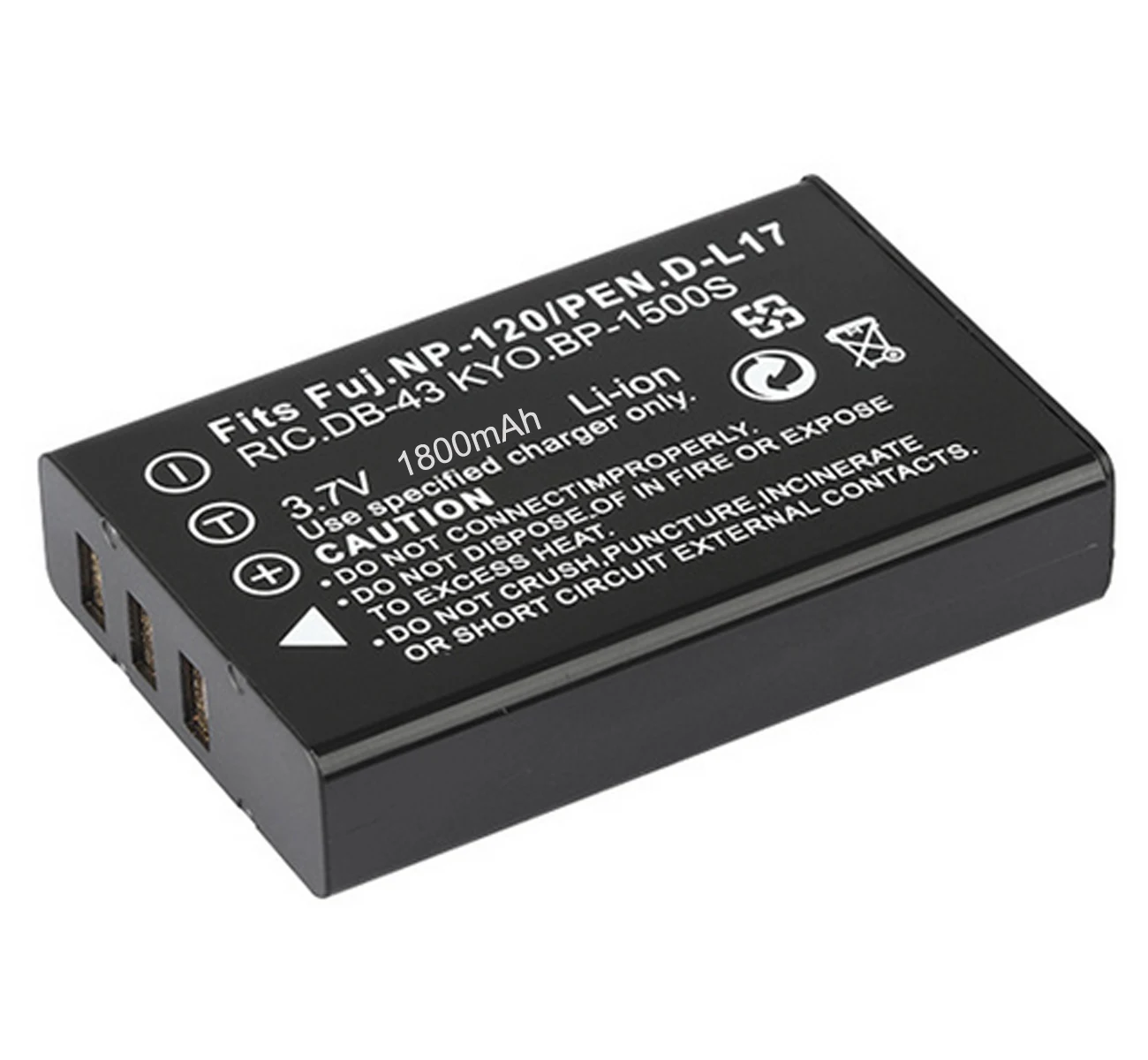 1x NP-120 Battery Аккумулятор для цифровой камеры Fujifilm NP-120, NP120 и Fujifilm FinePix F10, F11, 603, FinePix M603 Zoom - Цвет: 1x NP-120 Battery
