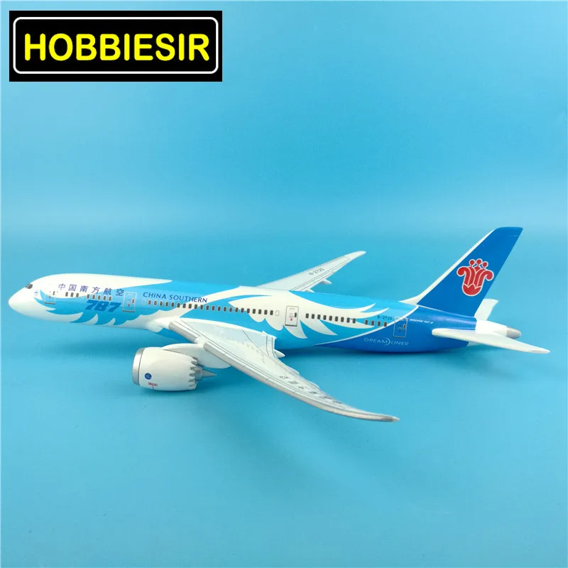 30 см 1:200 весы Boeing B787 Китай Southern AIR W Базовая Смола самолета статическая solide модель игрушка литая под давлением пластиковая самолет GiftsDisplay