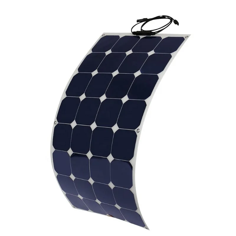 Китайский производитель sunpower Гибкая солнечная панель складная солнечная зарядка 100 Вт монокристаллическая солнечная батарея для домашнего использования
