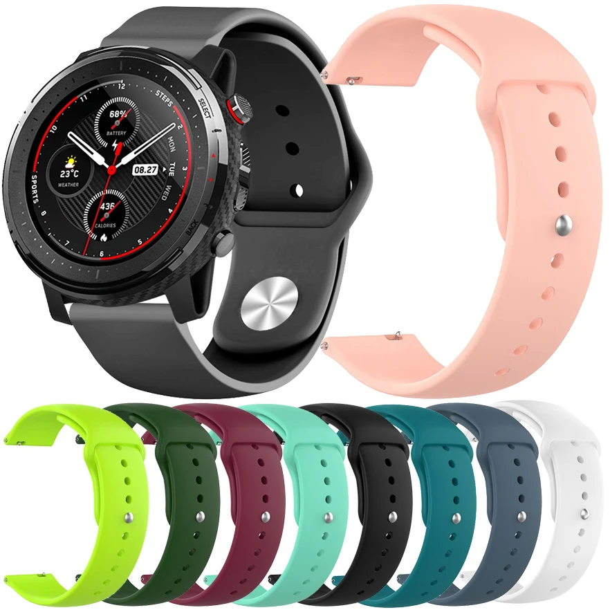 Ремешок Essidi 22 мм для Xiaomi Huami Amazift GTR 47 Pace смарт браслет часов Amazfit Stratos 2