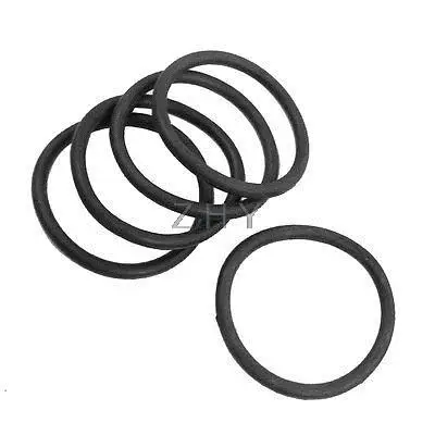 

5 Pcs 60mm x 5mm Sealing Oil Filter O Rings Gaskets Black