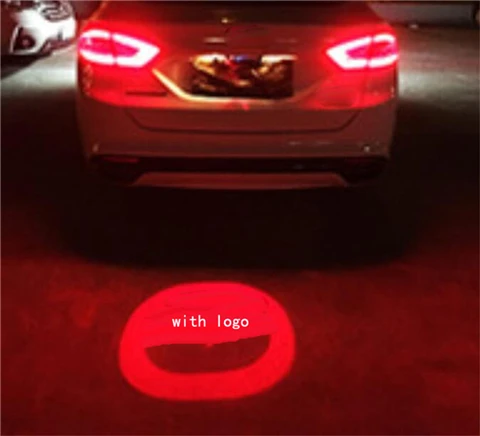 for honda logo Автомобильный задний бампер противотуманная фара светодиодный проектор задний светильник для jeep mercedes benz x164 w205 w221 C200 range rover l405 l494 аксессуары - Испускаемый цвет: for honda logo