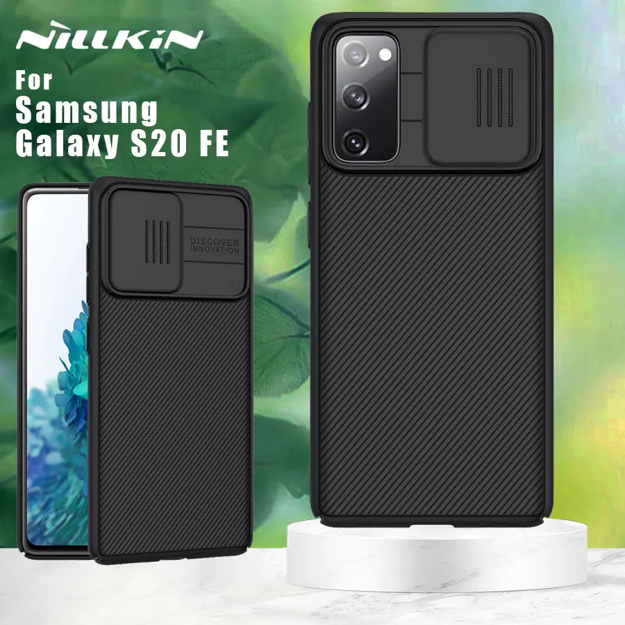 Защитный чехол NILLKIN для камеры Samsung Galaxy S20 FE с защитой от скольжения задняя крышка