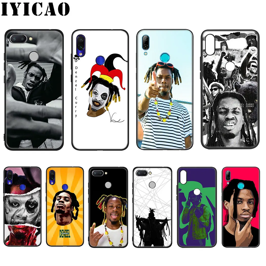 Мягкий силиконовый чехол IYICAO Rapper Denzel Curry для Xiaomi Redmi Note 4X5 6 7 8 Pro 5A Prime |
