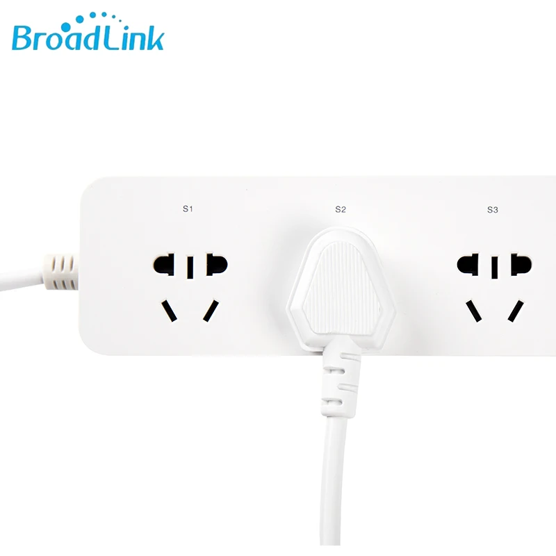 Broadlink Power Strip MP1 WiFi умная вилка 4 разъема AU UK US EU адаптер приложение пульт